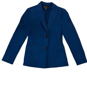 Judith & Charles High End Designer Elegant Royal Blue Women's Blazer